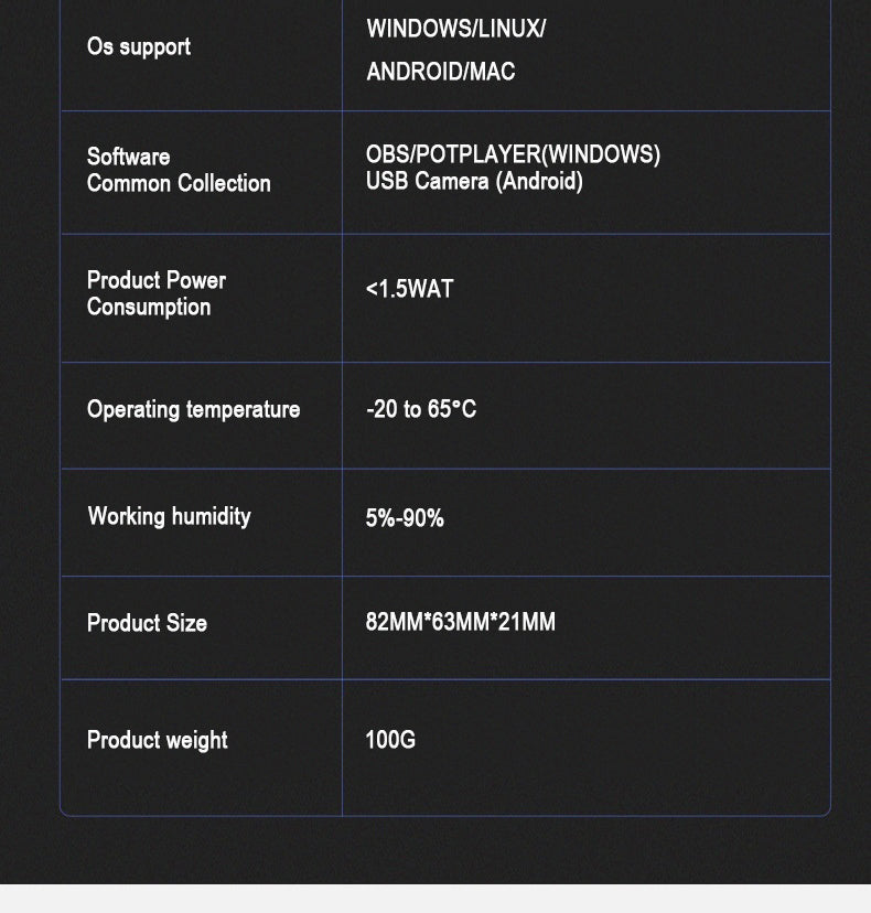 VGA to USB 3.0 Video Capture Card with Loop Out, 1080P 30FPS, Driver Free UVC UAC for Medical Imaging, Industrial Camera and Live Streaming - 产品详情图 11