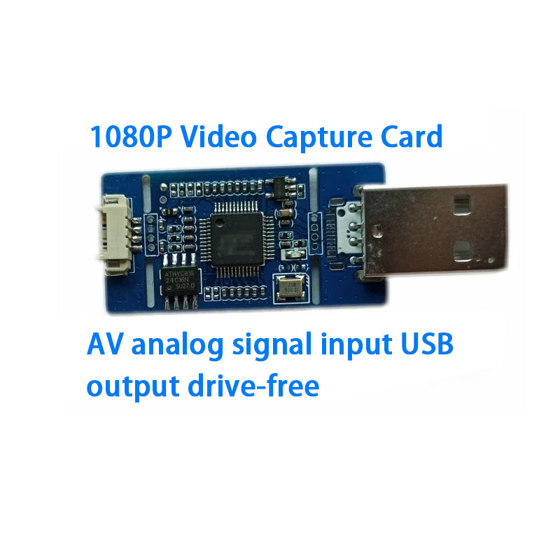 XingZers USB Analog Video Capture Module AV CVBS S Video UVC 1080P