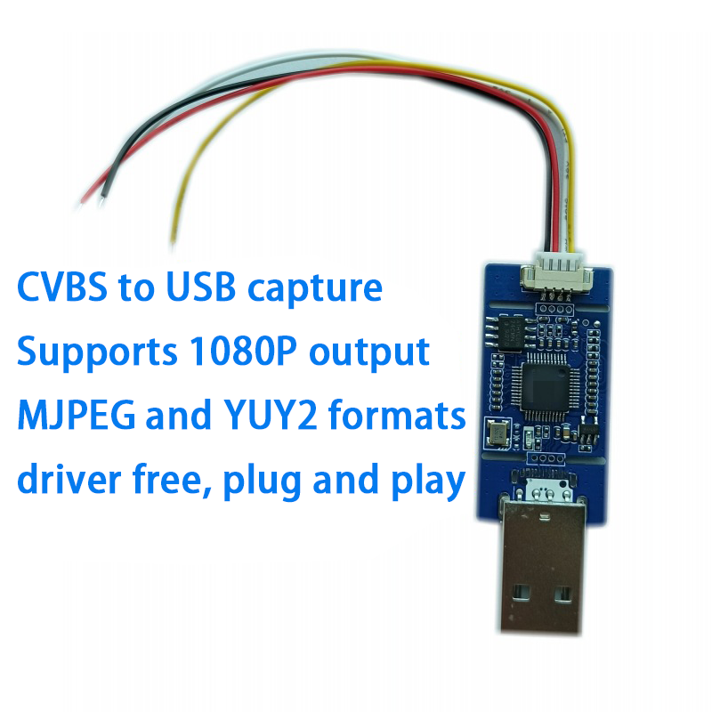 XingZers 1080P Analog CVBS to USB Video Capture Module for Windows Android Linux